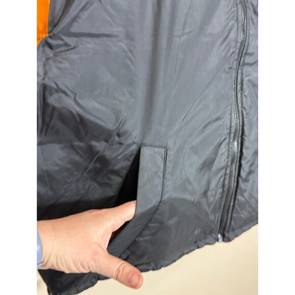 VTG Starter Mens Puffer Vest XL Gold Medal Yellow Black Reversible Y2K 90s - Picture 10 of 14